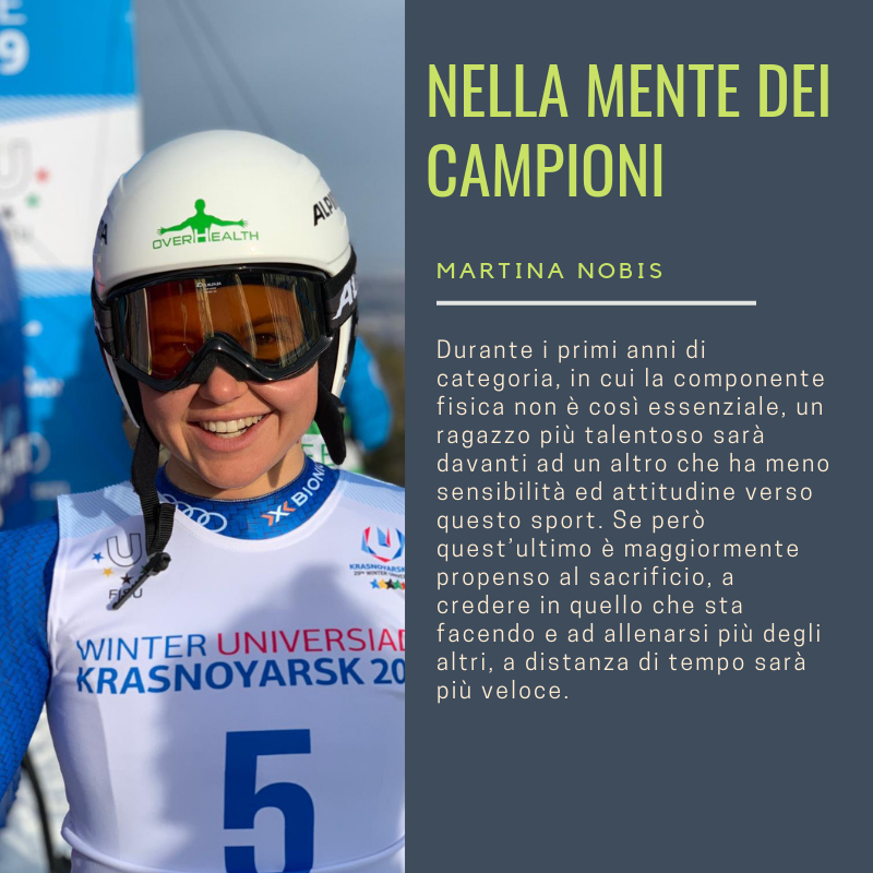 Martina Nobis Nella Mente dei Campioni